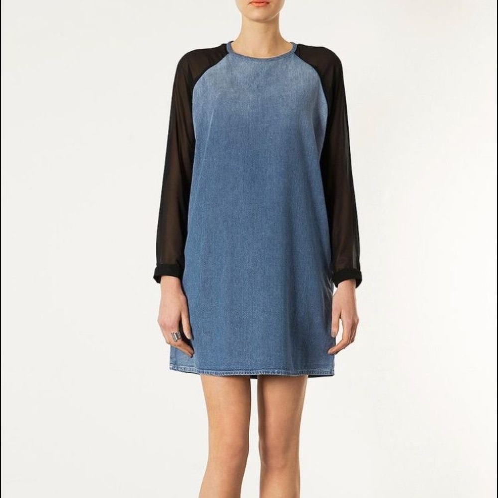 Topshop Denim Mini Dress!